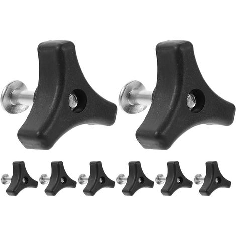 10 Pièces Bloc de Fixation pour Manche de Houe Accessoires de Réparation Antidérapants pour Outils de Jardinage et Agriculture de Remplacement Robustes et Confortables (1/5)