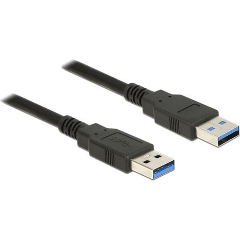 Delock Câble USB USB 3.2 Gen1 USB-A mâle, USB-A mâle 1.50 m noir 85061 (1/2)
