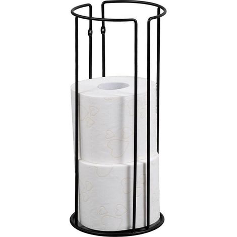 Porte-papier toilette CLASSIC, noir (1/3)