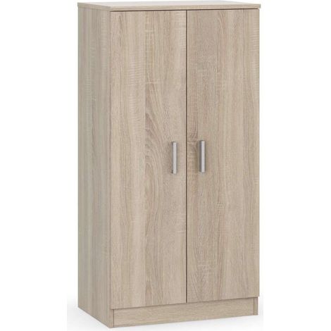 Armario multiusos 2 puertas Sfera en roble canadian 55 cm(ancho) 108 cm(altura) 35 cm(fondo) (1/4)
