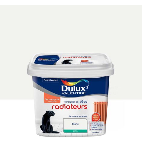 Peinture Radiateurs Dulux Valentine Simple & Déco Blanc 0,5 L (1/4)