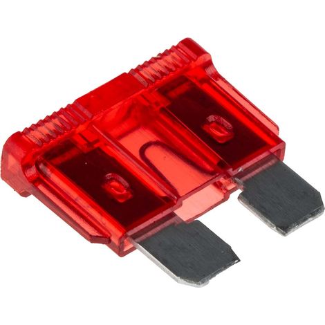 Rs Pro – Fusible automobile ATO 10A – Languette rectangulaire – Plage de tension 32V c.c. – Couleur rouge – Température de fonctionnement -55°C à 85°C