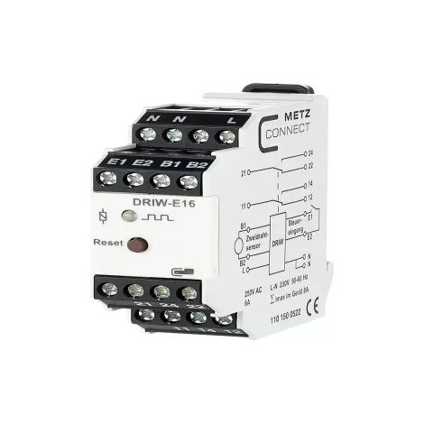 Überwachungsrelais 230 V/AC (max) 2 Wechsler Metz Connect 1101500522 1 St. (1/2)