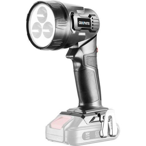 Torcia a batteria energy+ 18v graphite, li-ion, batteria non inclusa, gto 58g007 (1/5)