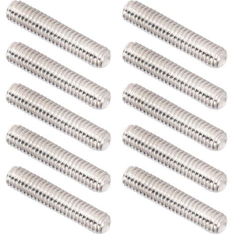 Lot de 50 vis sans tête en inox A2-70, assortiment de fixations M2,5x12, kit de visserie résistant à la corrosion. (1/5)