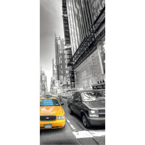 Taxi, paper photo mural, 90x202 cm, 1 part (1/2)