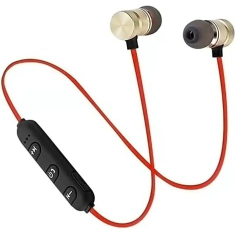 Écouteurs Bluetooth magnétiques sport 4.1 sans fil mains libres, tour de cou, stéréo, pour iPhone et Android (1/5)