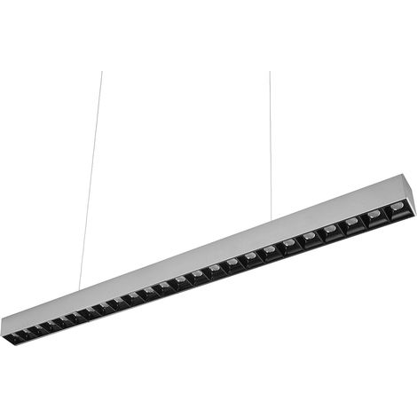 Suspensión SIGMA LED SMD 57W 6948lm(5840lm) CRI90 2700K 48º Gris