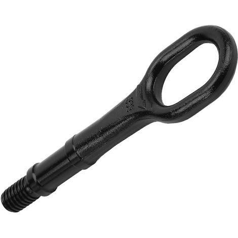 Crochet de remorquage noir 1T0 805 615 A anneau de remorquage haute performance anneau de remorque pour pare-chocs