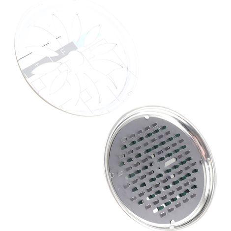 Portavelas de acero inoxidable de 4 piezas, a prueba de mosquitos, con púas y tapa perforada – incluye 4 soportes seguros de 15,5 cm. (1/5)