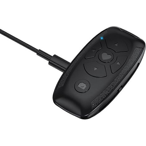 Télécommande Bluetooth rechargeable pour téléphones, tourne-pages pour livres électroniques ---