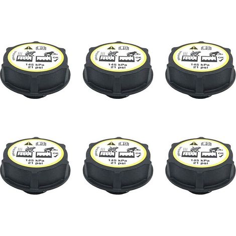 6 tappi per serbatoi/radiatori adatti per Ford Focus/Ford Fiesta/Mercedes-Benz C-Max/Ford Mondeo/Ford Transit 1301104 3M5H-8100-AD