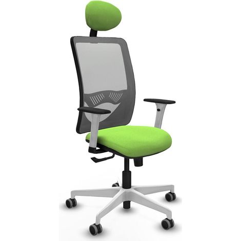 Piqueras y Crespo Zulema Chaise de bureau pistache moderne (1/3)