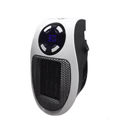 Chauffage électrique portatif 500W, radiateur soufflant céramique PTC à économie d'énergie, mini chauffage d'appoint avec télécommande, appareil de chauffe rapide pour petit espace (1/5)