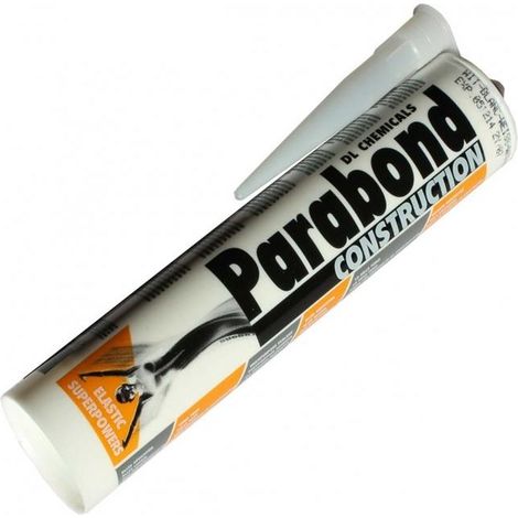 Mastic hybride Parabond construction SNJF DL CHEMICALS - Lot de 25 - Cartouche de 290 ml - Blanc - 40008000