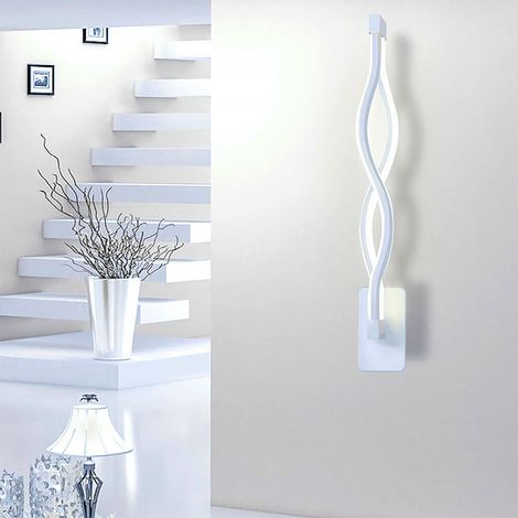 Applique lampada per interno moderna da parete a muro 9W luce Fredda 6500K (1/4)