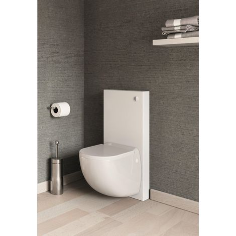 SFA – Sanibroyeur Comfort Box WC suspendu – Broyeur compact blanc – Hauteur 99cm – Largeur 45cm – Pour espaces confinés