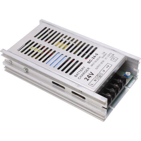 Chargeur de batterie de groupe électrogène en alliage d'aluminium, courant constant, charge rapide, 160-250V DC24V (1/5)