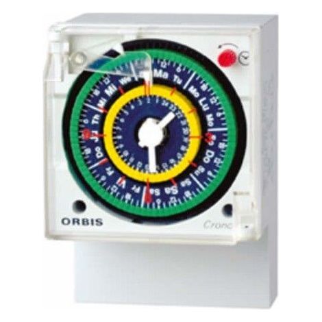 CRONO QRSD wöchentliche analoge Zeitschaltuhr Orbis 051223