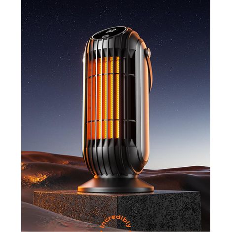 Chauffage intelligent domestique 1500 W, chauffage de bureau PTC, chauffage de bureau haute puissance pour l'intérieur et l'extérieur (1/5)
