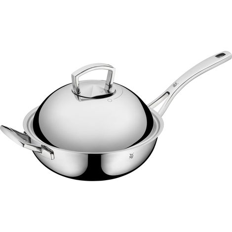 WMF 753506040 Multistrato-Wok con Coperchio in Metallo, 28 cm (1/5)