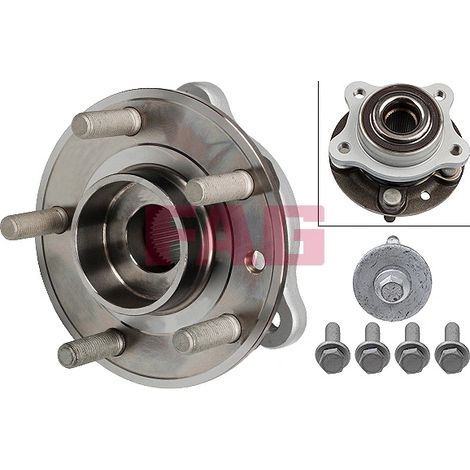Kit de roulements de roue FAG 713 6605 30 VOLVO 13045162 31277617 31387356