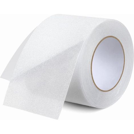 5m x 5cm PVC Anti Slip Tape Anti Slip Adhesive Tape for Floor Safety Decoration(white) (1/5)