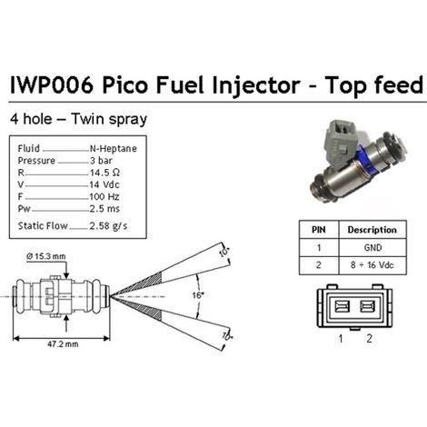 Injecteur Magneti Marelli 214310000610 CITROËN 60657179 9627771580