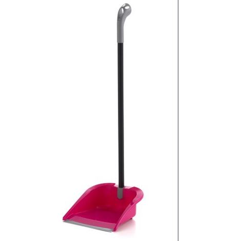 Recogedor Plegable Fucsia C/palo 09022