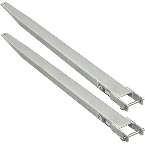 Verzinkte Gabelverlängerungen für Gabelstapler – Abmessungen: 1800 x 150 mm - EXG18/150