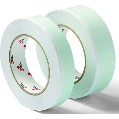 Nastro biadesivo Schuller con spugna, bianco, 19 mm x 5 m