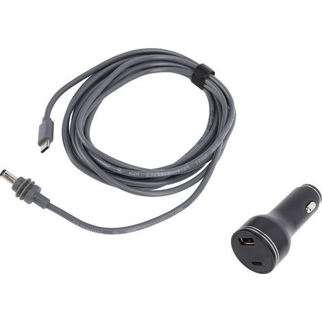 Câble d'alimentation DC pour Starlink Mini - Toivize 140W Allume-cigare avec PD Rapide et Onduleur Intégré, 3 Mètres (1/5)