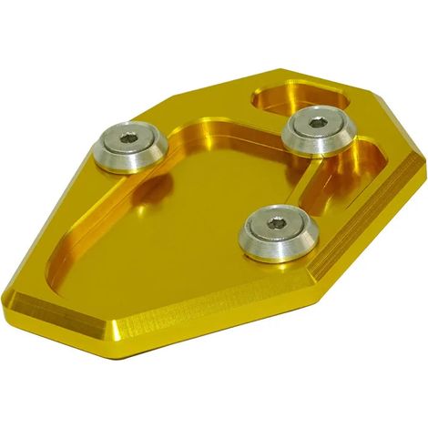 (Or)waase Compatible avec Yamaha YZF MT-07 MT07 MT 07 2014 2015 2016 2017 2018 2019 2020 Béquille latérale, extension et plaque de support maxpower (1/4)