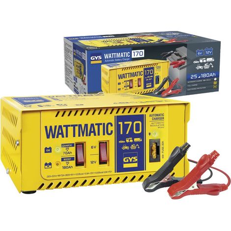 Cargador de Batería Automático Profesional Wattmatic 170