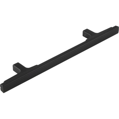 Alles im Griff Möbelgriff Francis LA 128, Breite 210 mm Stangengriff Aluminium/Zinkdruckguss schwarz matt (1/2)
