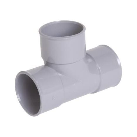 Té culotte PVC FFF 40  Nicoll -NF-  Le lot de 10