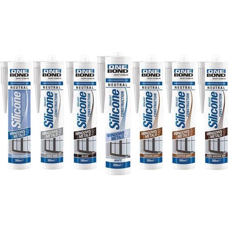 SILICONE NEUTRO 'CONSTRUCTION' grigio (RAL 7045) ml 300