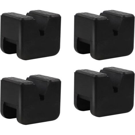 4 Pcs Coussin en Caoutchouc pour Cric de Voiture 60 × 50 × 44mm pour Cric de Chariot Coussin en Caoutchouc Universel pour Voitures/SUV Robuste et Pratique