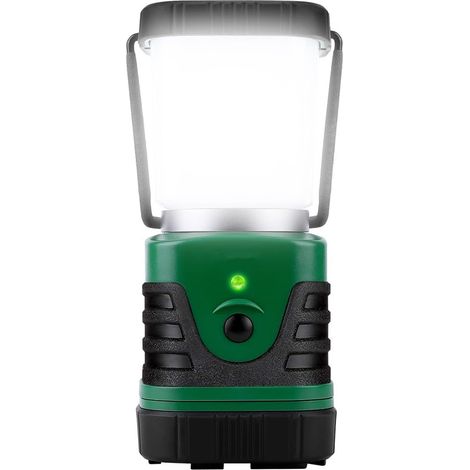 Wiederaufladbare LED-Campinglaterne, 360°-Taschenlampe mit 4 Leuchtmodi, wasserdicht, tragbar, zum Aufhängen, für Camping, Heimwerken, Rettungseinsätze, Garage, Keller usw. (1/5)