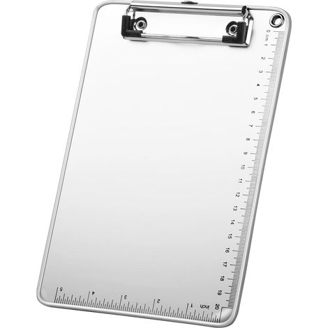 A5 Aluminium Clipboard, Clipboards with Rubberized Metal Clamp (1/5)