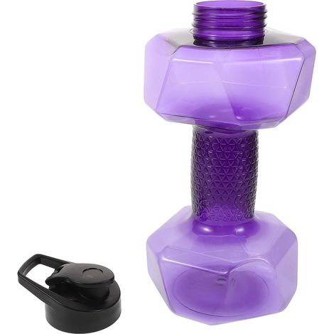 Gourde de sport grande capacité 1500 ml, pour la salle de sport en intérieur et (violet) (1/5)