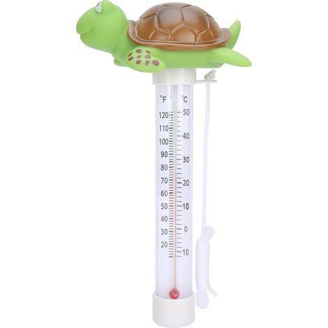 Thermomètre flottant pour bassin, thermomètre pour pataugeoire avec ficelle (1/5)
