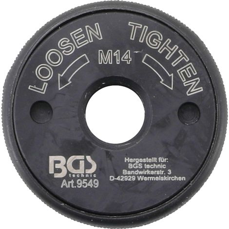 Mandrino di serraggio rapido BGS acciaio 230 mm