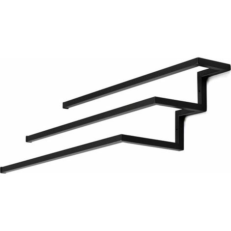 Porta asciugamani da parete per 3 persone, 65 cm