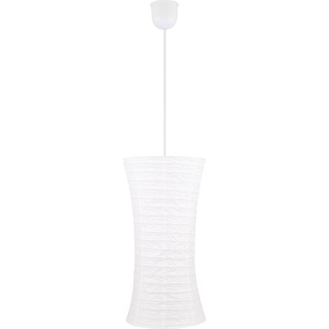 Suspension Candellux TAI Ø30 blanche papier E27 60W