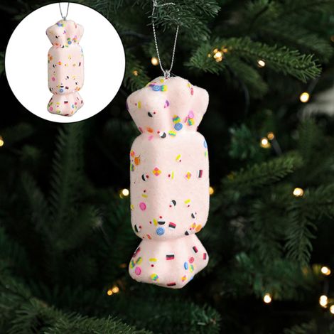 Guirlande De Glace De Noël - Décorations Pendentifs En Plastique Pour Arbre De Noël Et Intérieur - Lot De 12 Pièces (1/5)