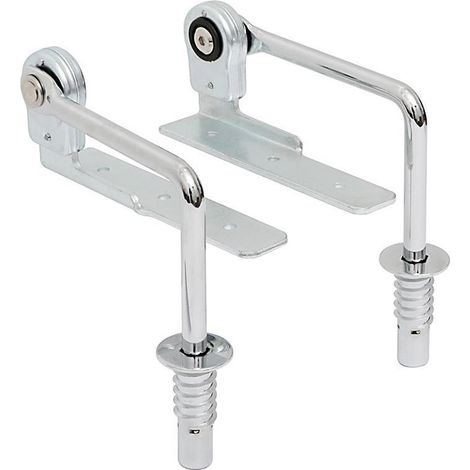 set mecanismo reclinable de cabezal leo - qq acabado cromo posiciones 90º - 180º