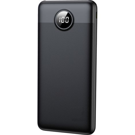 XCell  Powerbank 10000 mAh USB PD, Quick Charge 3.0, QC 3.0 LiPo  Schwarz Statusanzeige (1/4)