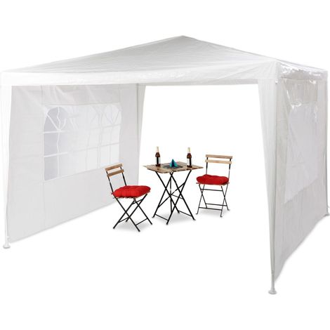 Tenda per feste 3x3 m 2 pareti