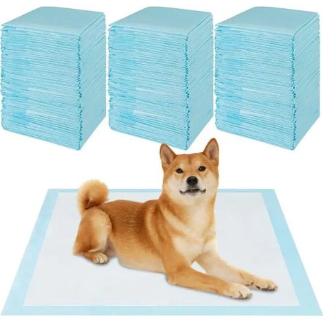 90 x 60 cm, lot de 150 tapis éducateurs pour chien, alèses absorbantes pour l'apprentissage des chiots (1/5)